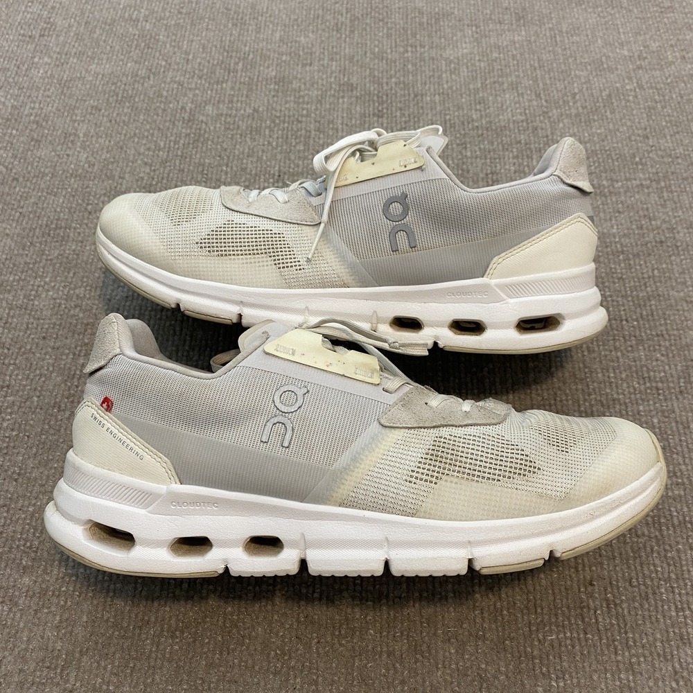 On Running Shoes Womens Size 10 White CloudTec Cushioned Mesh Sneakers 87.98116